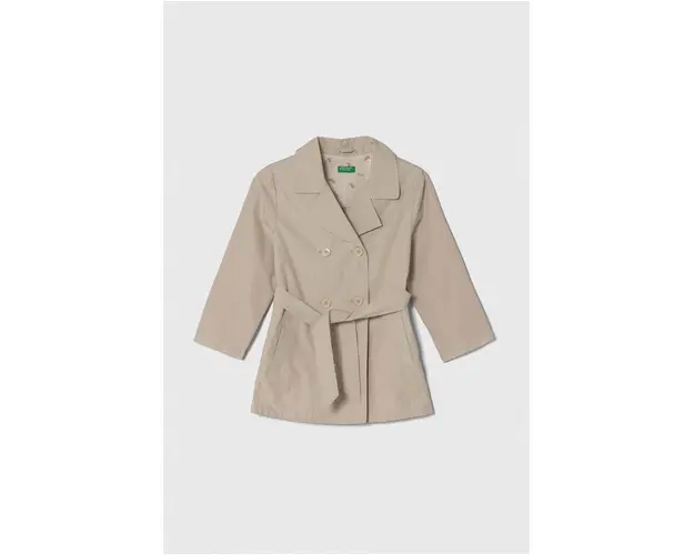 United Colors of Benetton pardesiu copii culoarea bej