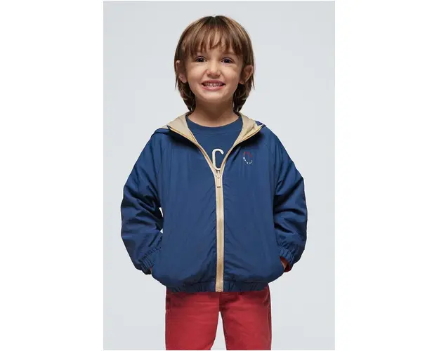 Mayoral geaca reversibila pentru copii culoarea rosu