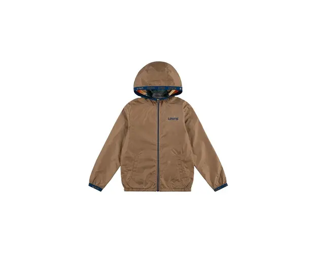 Levi's geaca copii LVB REVERSIBLE BOY'S WIND JKT culoarea maro