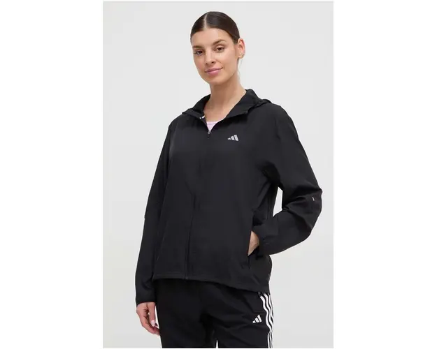adidas Performance jacheta de alergare Run It culoarea negru, de tranzitie IL7223