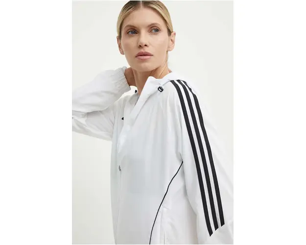 adidas Performance jacheta de antrenament Tiro 24 culoarea alb, de tranzitie, IM8801