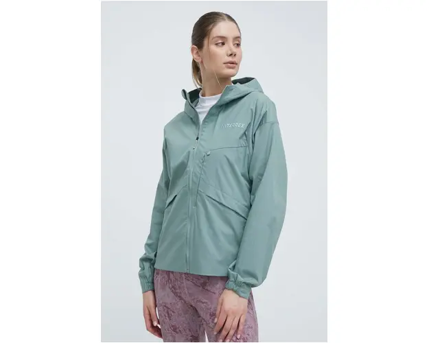 adidas TERREX windbreaker Xploric culoarea verde, IN4629
