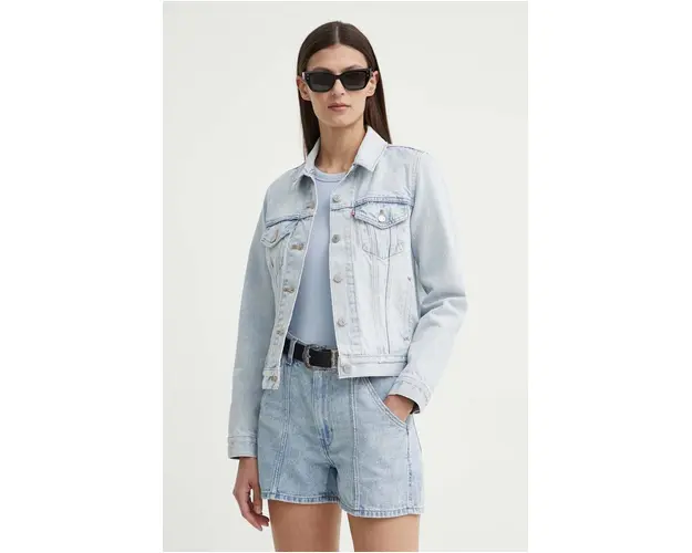 Levi's geaca jeans femei, de tranzitie