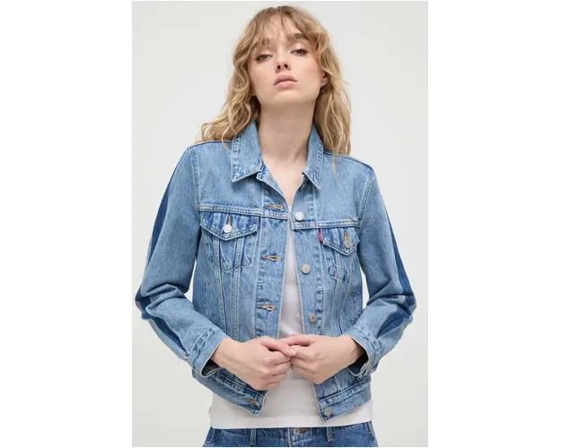 Levi's geaca jeans femei, de tranzitie