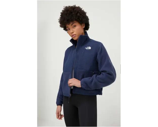 The North Face bluza femei, culoarea bleumarin