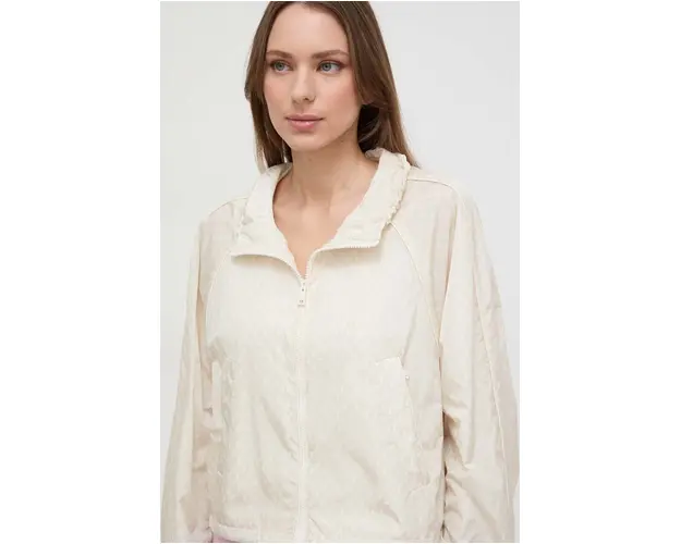 Miss Sixty geaca femei, culoarea bej, de tranzitie, oversize