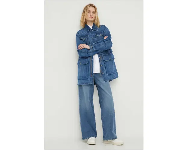 G-Star Raw geaca jeans femei, de tranzitie