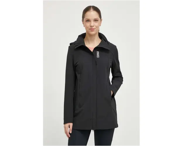 Colmar geaca femei, culoarea negru, de tranzitie