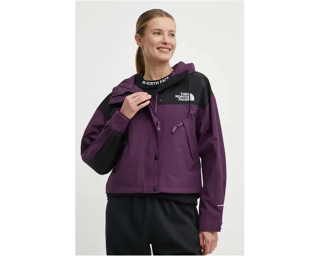 The North Face geaca femei, culoarea violet, NF0A3XDC6NR1