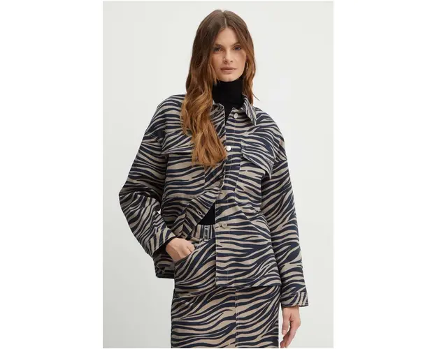 MAX&Co. geaca jeans femei, de tranzitie, oversize, 2416041023200