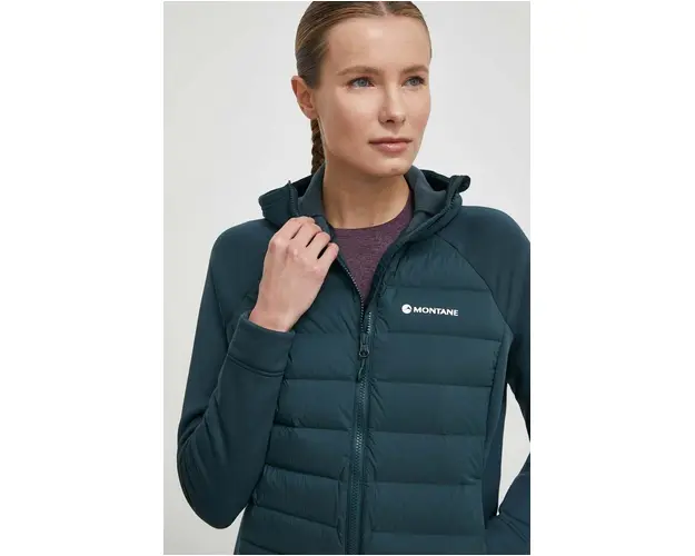 Montane geaca sport din puf Composite culoarea verde, FCOHO17