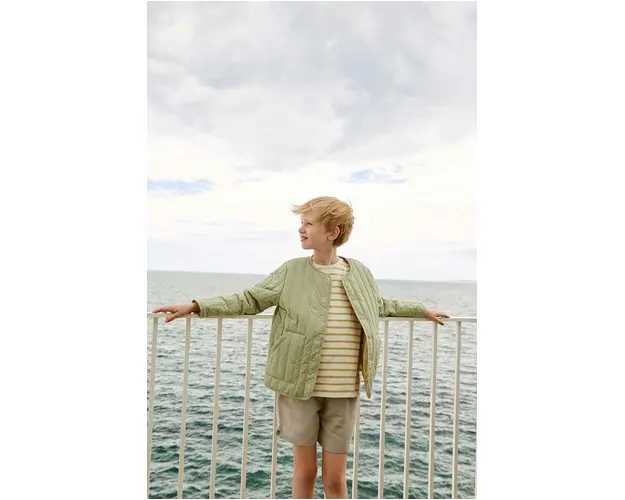 Liewood geaca copii Bea Jacket culoarea verde