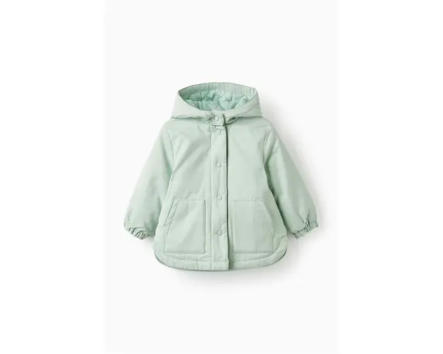 zippy geaca bebe culoarea verde
