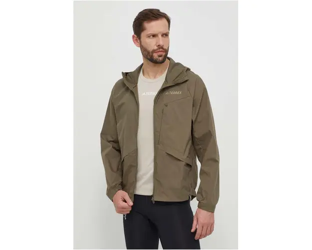 adidas TERREX windbreaker Xploric culoarea verde, IN4630