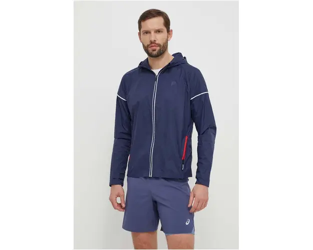 Fila windbreaker Ruffano culoarea albastru marin, de tranzitie