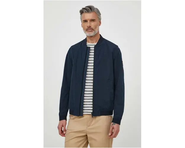 BOSS Orange geaca barbati, culoarea bleumarin, de tranzitie 50513937