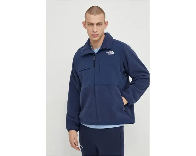 The North Face geaca barbati, culoarea bleumarin, de tranzitie