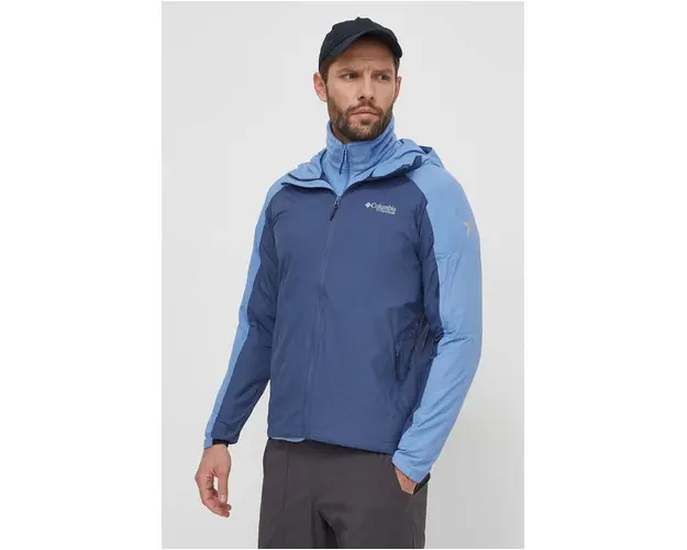 Columbia windbreaker Loop Trail II culoarea albastru marin, 2071231