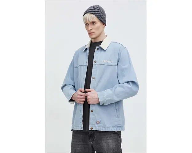 Dickies geaca din denim HERNDON JACKET barbati, de tranzitie, DK0A4YQM