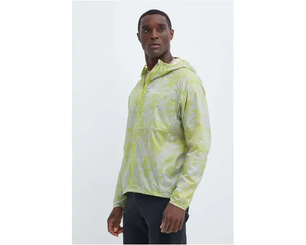 Jack Wolfskin jacheta de exterior Prelight Wind culoarea galben