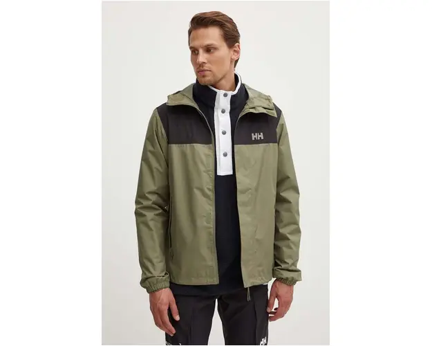 Helly Hansen geaca VANCOUVER barbati, culoarea verde