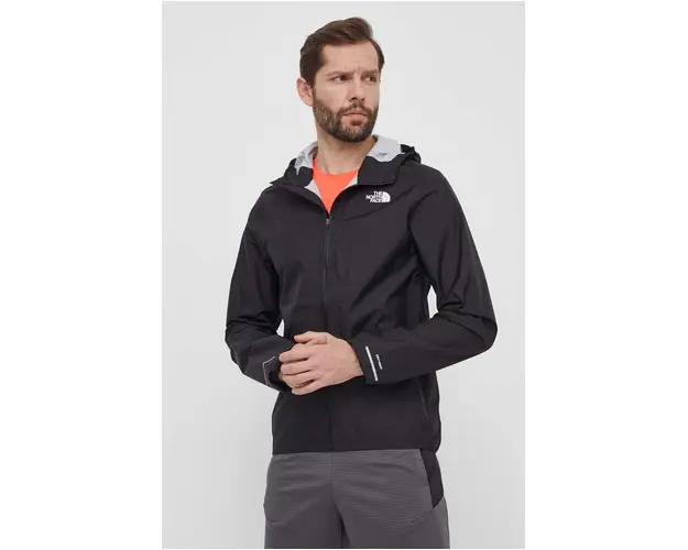 The North Face geaca sport Higher culoarea negru, de tranzitie, NF0A82QSJK31