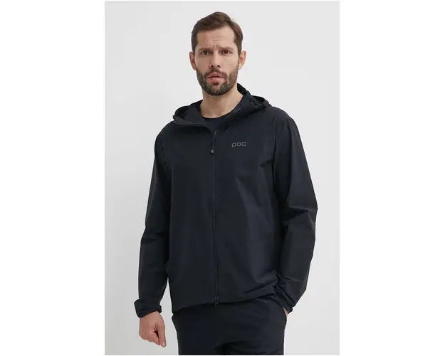 POC geaca de ciclism Transcend culoarea negru, de tranzitie
