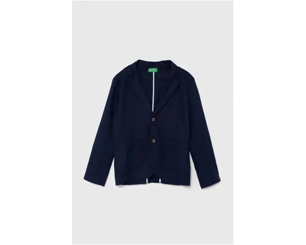 United Colors of Benetton sacou copii culoarea albastru marin