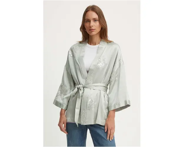 Sandro Ferrone camasa culoarea verde, desfacut, SFS150XBDISOTTA