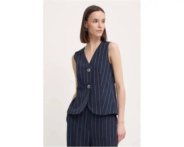 Sandro Ferrone vesta culoarea albastru marin, un singur rand de nasturi, SFS21XBDVICTORIA