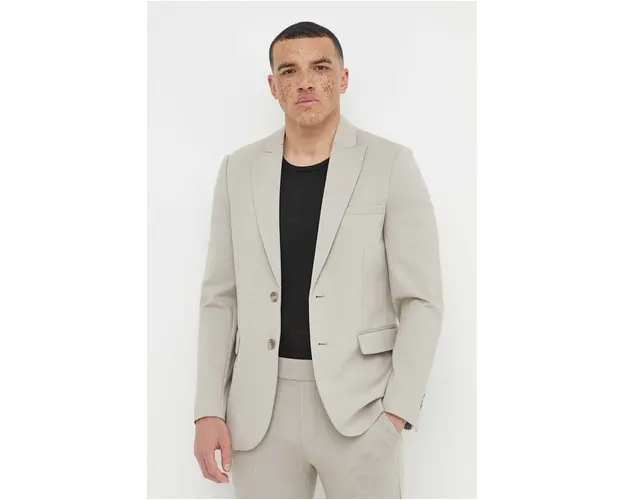 Bruuns Bazaar sacou barbati, culoarea bej