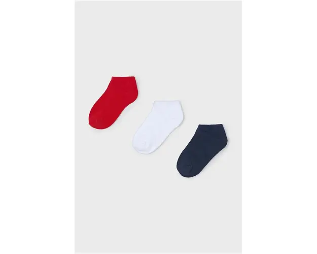 Mayoral sosete copii 3-pack culoarea rosu