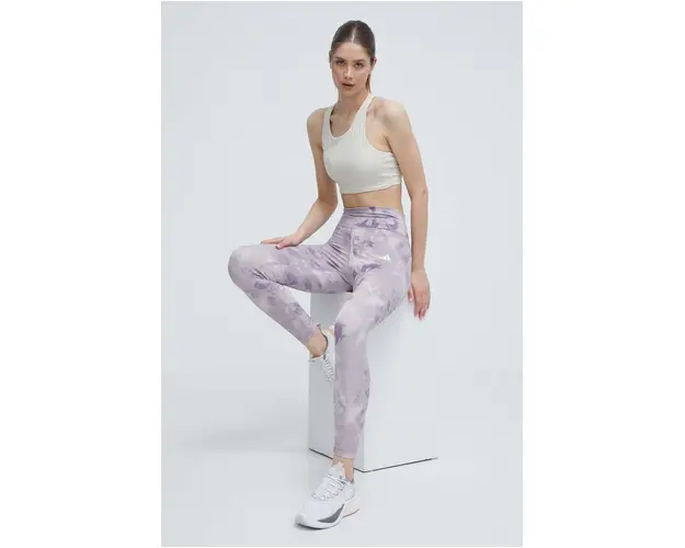 adidas Performance leggins de antrenament Training Essentials culoarea roz, modelator, IN6990