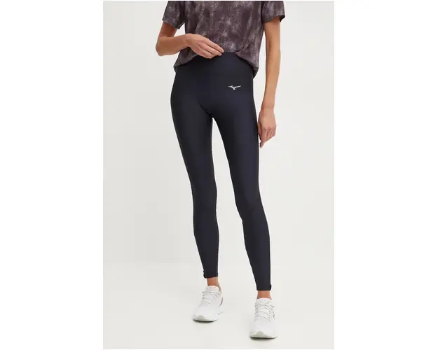 Mizuno leggins de alergare Impulse Core culoarea negru, modelator, J2GBB208