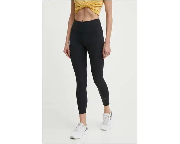 Reebok leggins de antrenament Active Collective Dreamblend culoarea negru, neted, 100075390