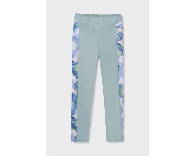 Mayoral leggins copii culoarea verde, modelator