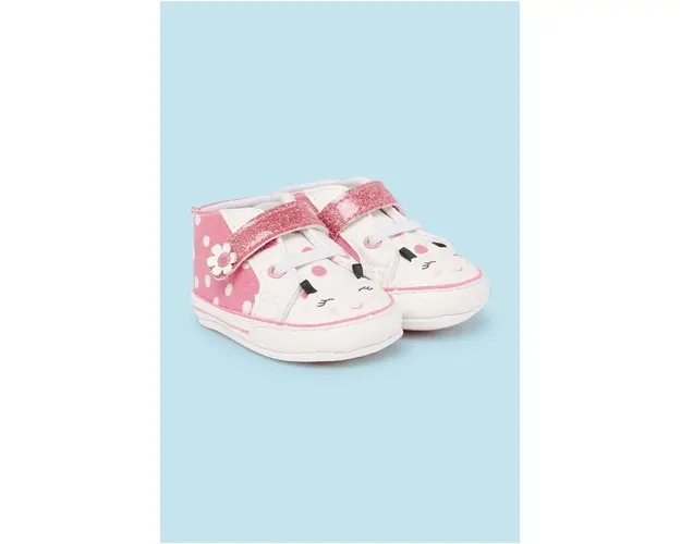 Mayoral Newborn pantofi pentru bebelusi culoarea roz