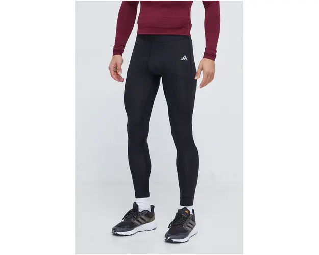 adidas Performance colanti de antrenament Techfit culoarea negru, uni HP0585