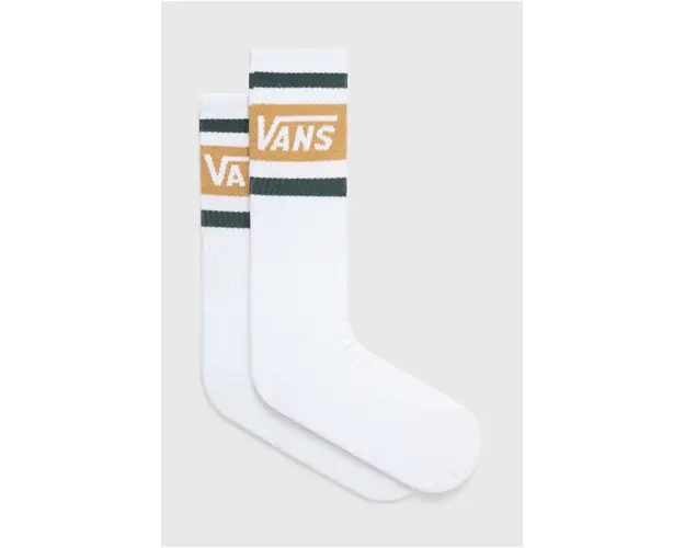 Vans sosete barbati, culoarea alb