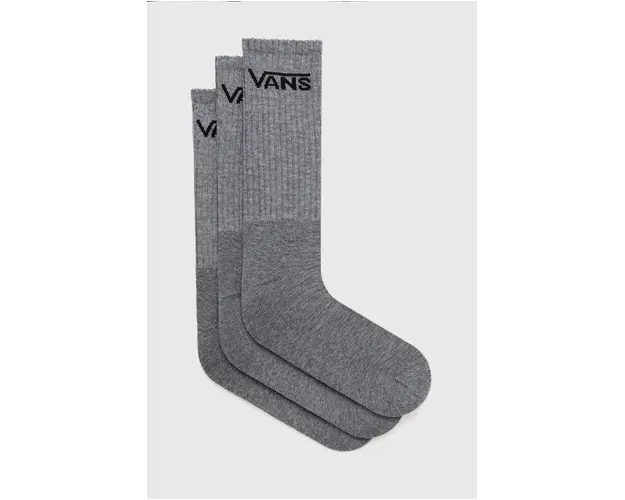 Vans sosete 3-pack barbati, culoarea gri