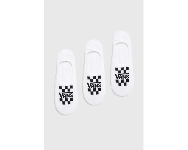 Vans sosete 3-pack barbati, culoarea alb