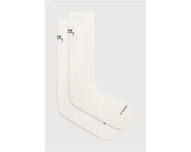 A-COLD-WALL* sosete Bracket Sock barbati, culoarea bej, ACWMSK037