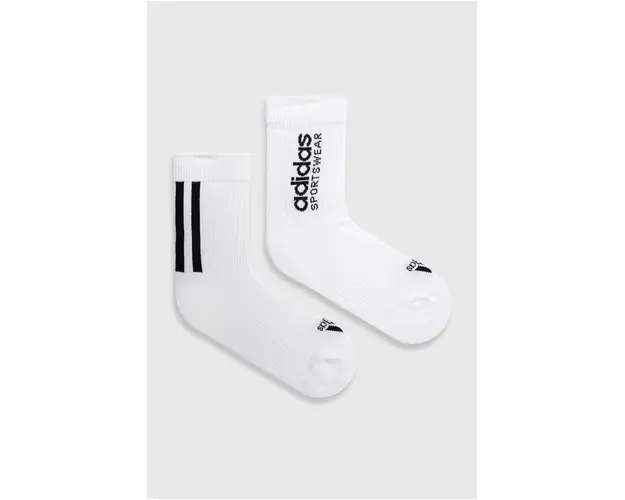 adidas sosete 2-pack culoarea alb IQ4149