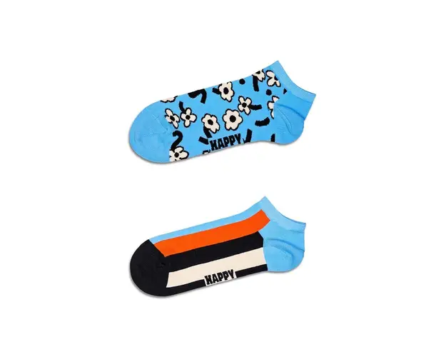 Happy Socks sosete Blue Low Socks 2-pack