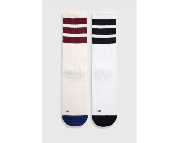 adidas Originals sosete 2-pack culoarea alb IB9170