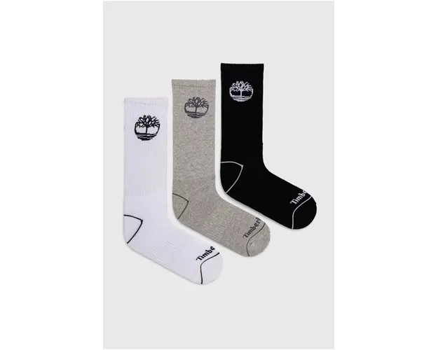 Timberland sosete 3-pack culoarea negru, TB0A2PTZM051