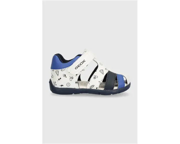 Geox sandale copii ELTHAN culoarea alb