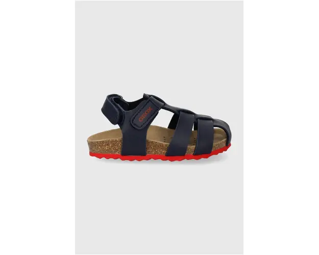 Geox sandale copii SANDAL CHALKI culoarea albastru marin