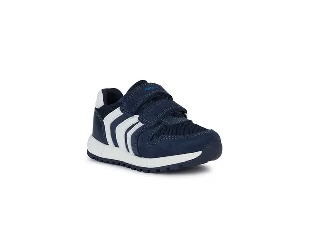Geox sneakers pentru copii ALBEN culoarea albastru marin