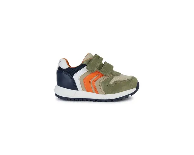 Geox sneakers pentru copii ALBEN culoarea verde
